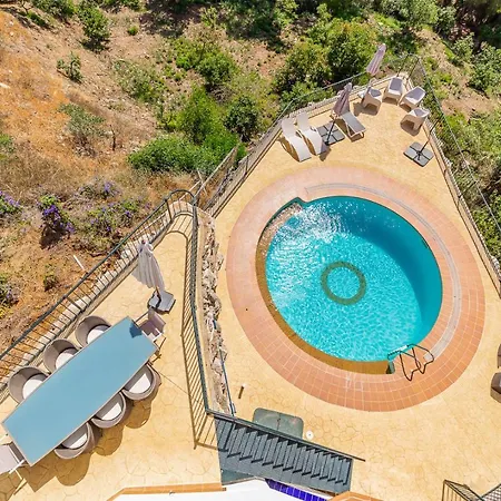 Villa Tranquil 2 Bed With Private Pool + Sea View! Benalmádena